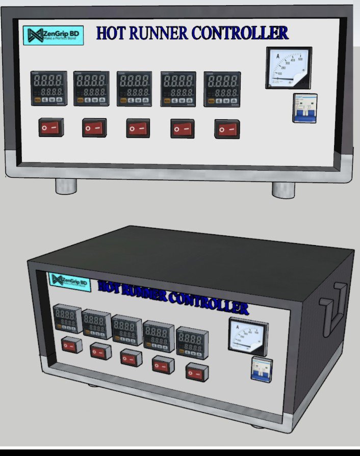 Mold hot runner temperature controller 5 zone - Image 2