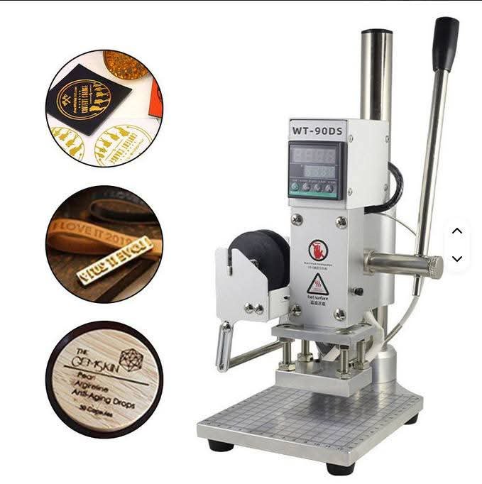 ম্যানুয়াল হট স্ট্যাম্পিং মেশিন